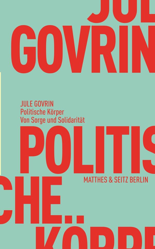 Book: »Politische Körper« by Jule Govrin