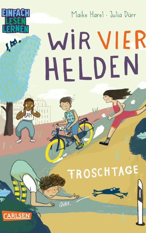 Book: »Wir vier Helden 1« by Maike Harel
